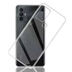 Ultra Thin Clear Silicone Soft Case - Premium Transparent Cover for TCL 305 (Clear Soft Case)