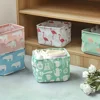 1pc Cotton Linen Fabric Waterproof Desktop Sundries Basket Storage Box Cosmetic Toy Organizer Underwear Socks Clothes Storagebag 3