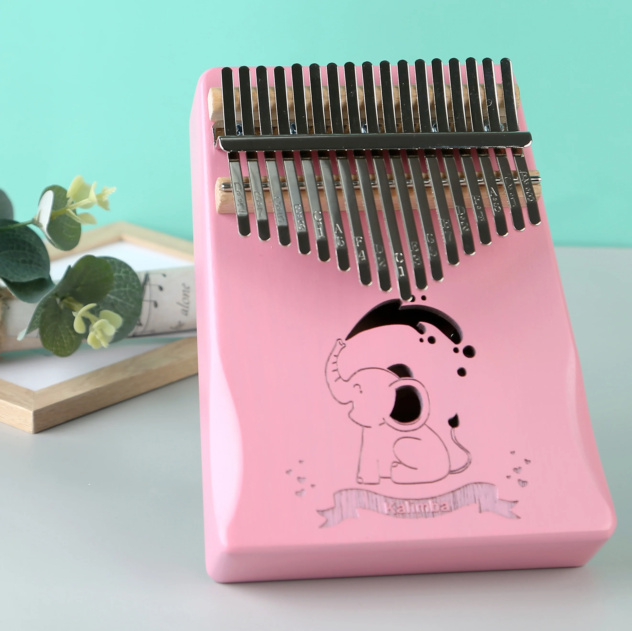 Lydezy Portable 17-Key Thumb Piano Kit - Perfect Gift