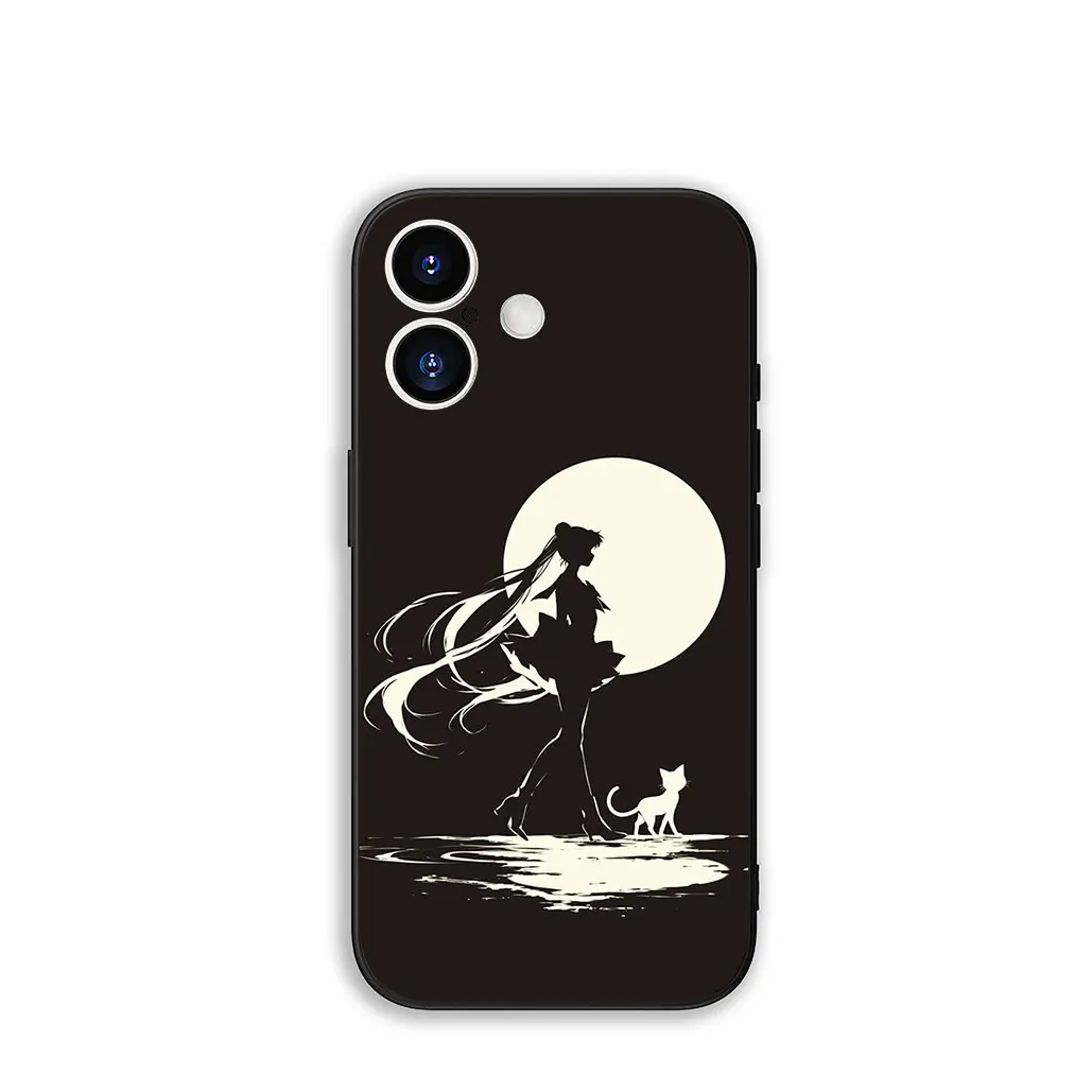 Sailor Cat Girl Moon Phone Case - Stylish Protective Cover