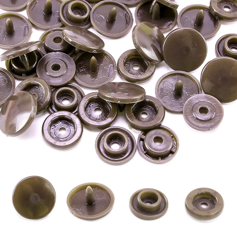 Bulk Plastic Snap Buttons for DIY Clothing and Accessories