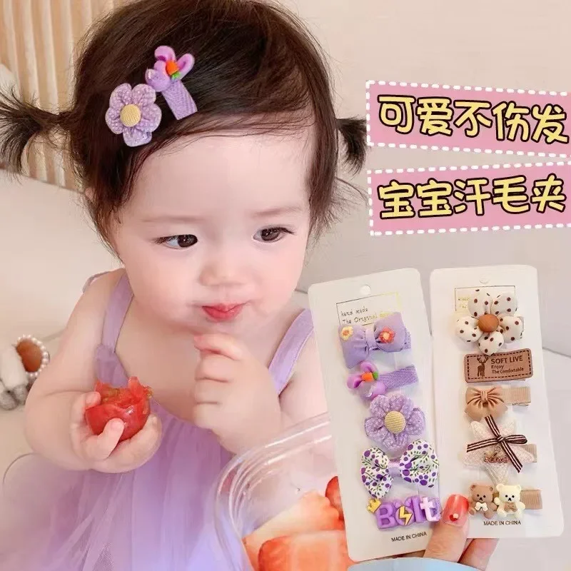 Accessori Per Capelli Ragazze Coreano Barette Cheveux Fille Lacos De Cabelo Infantil Clip Artiglio Carino Farfalla Pcotes Archi Haar Schmuck