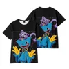 Tees Quick-dry 3D Hot Smiling Critters Scary Poppy Smiling Animal Game Peripheral Shirt Kids Clothes Boys Tops T-shirt Best Gift 1