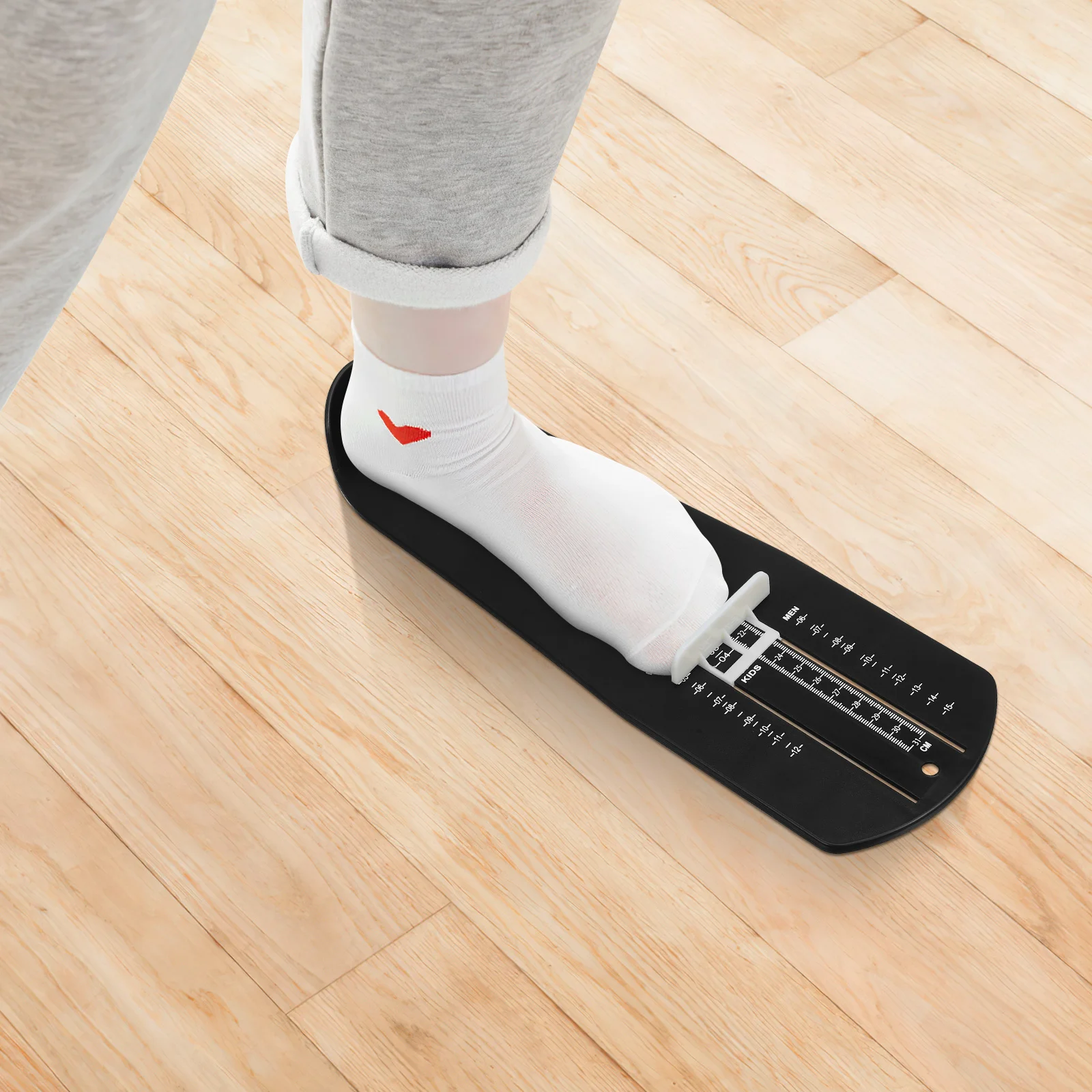 Foot Measuring Device Buying Shoes Measurer Adult Children's Printable Gauge Plastic Practical Length foot measuring device