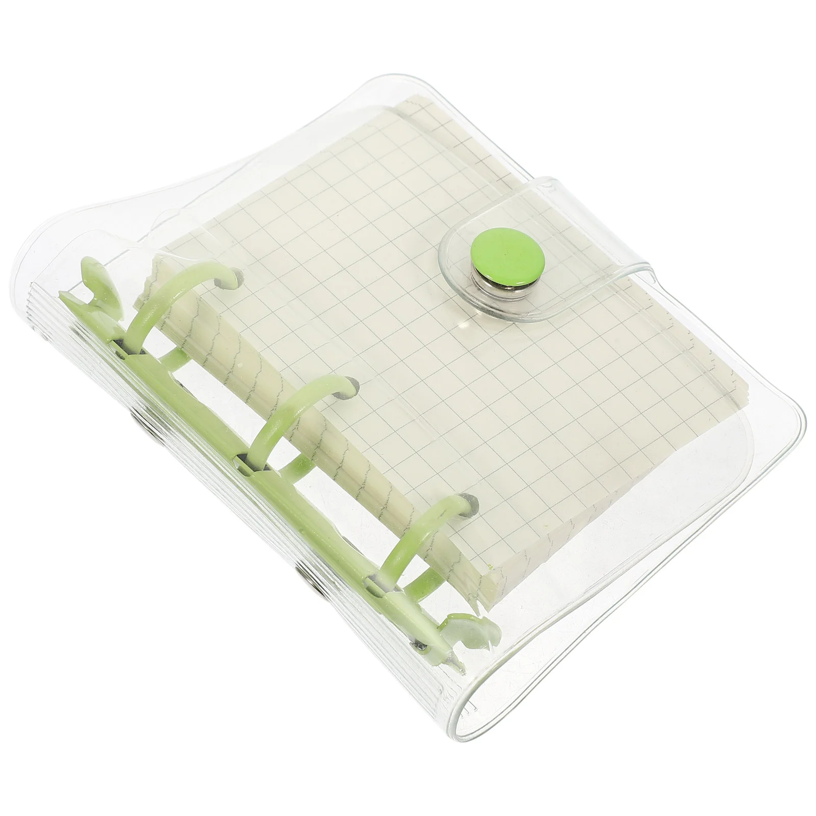 

Novelty Scrapbooking Notepad Tiny Notepad 3-ring Design Notepad Multi-use Loose-leaf Binder