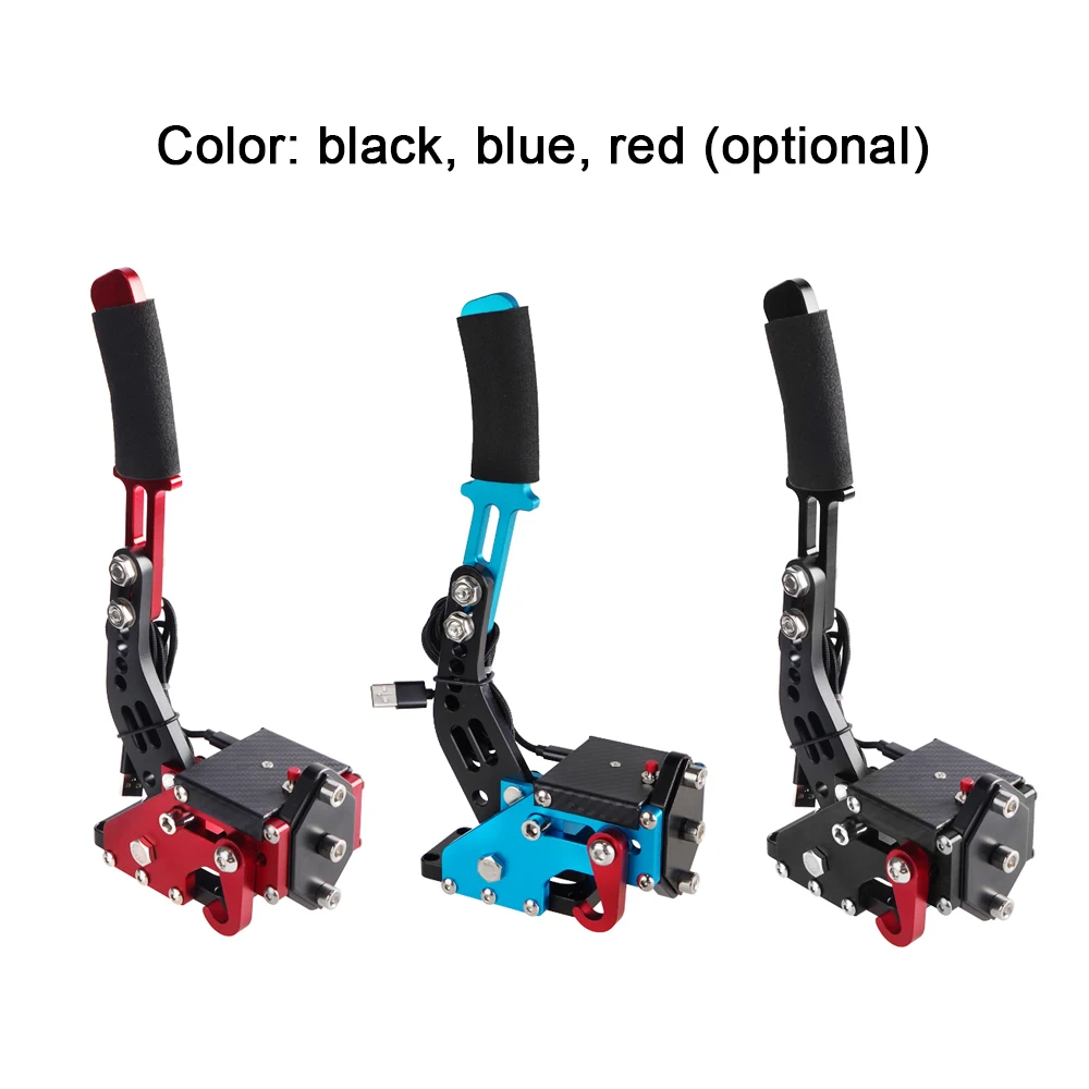 

PS4 PS5 Game Handbrake Support PC System G29 Series Steering Wheel USB Plug Play No Driver Needed USB Racing Game Handbrake