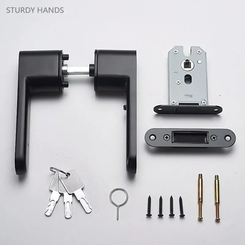 quiet security single tongue latch home hardware alta qualidade 05