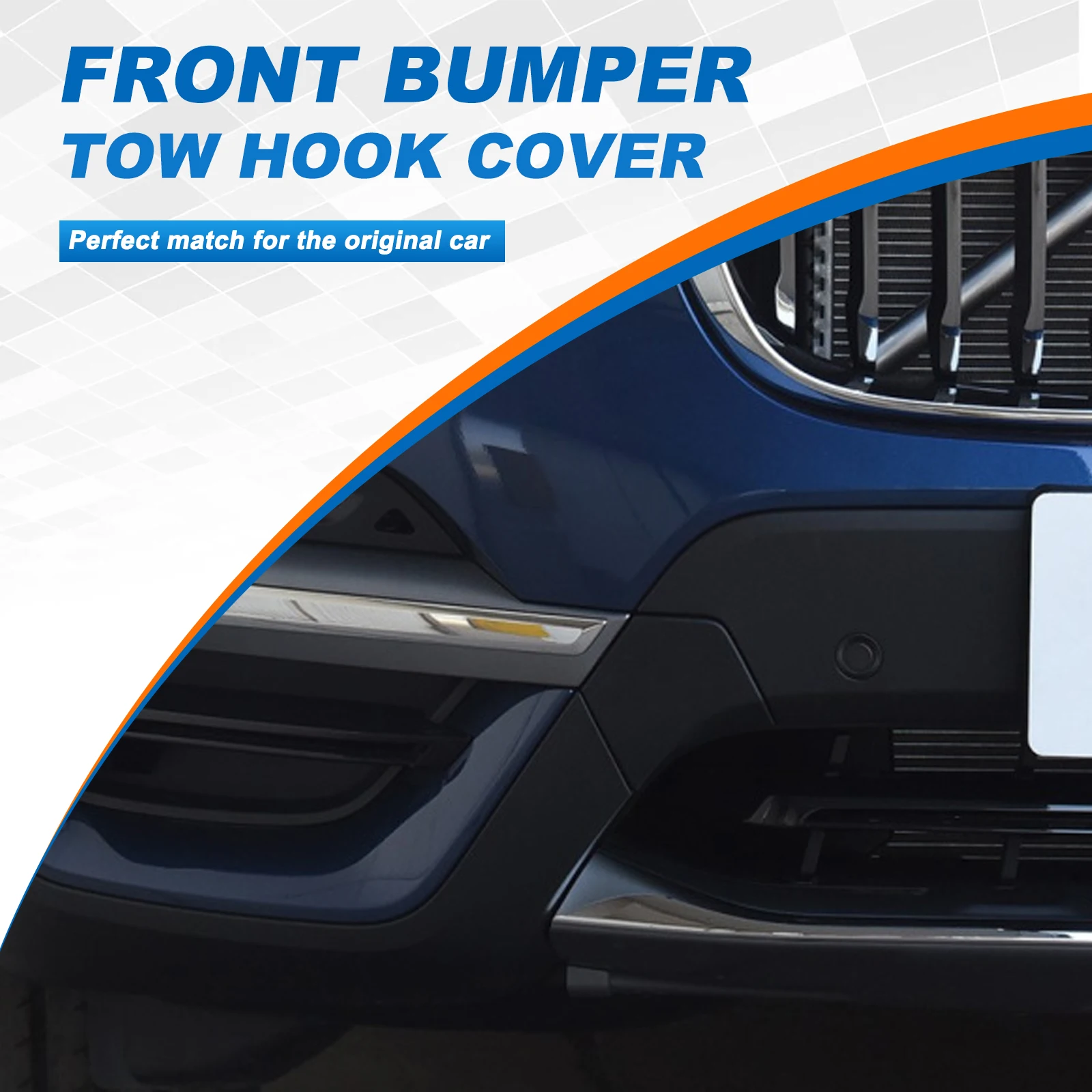 Front Bumper Tow Hook Cover Cap Towing Eye 51119477665 For BMW X3 G01 G08 Accessories