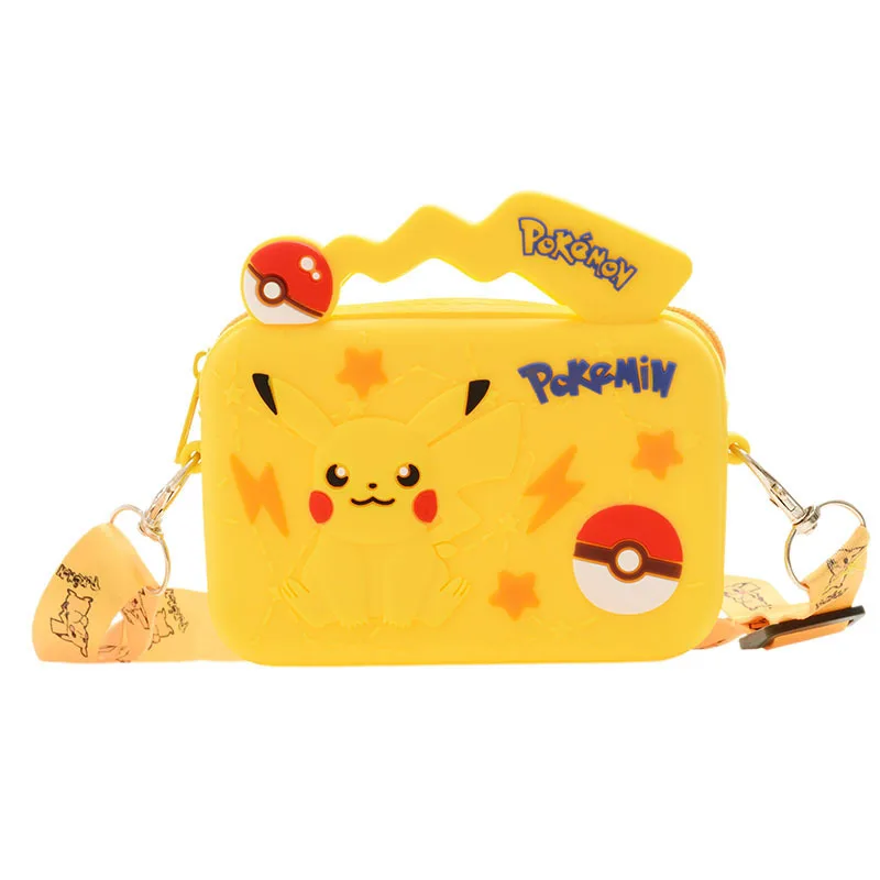 Pokemon Clutch Bag Pikachu Mini Purse Cute Wallet Kids Purses Coin
