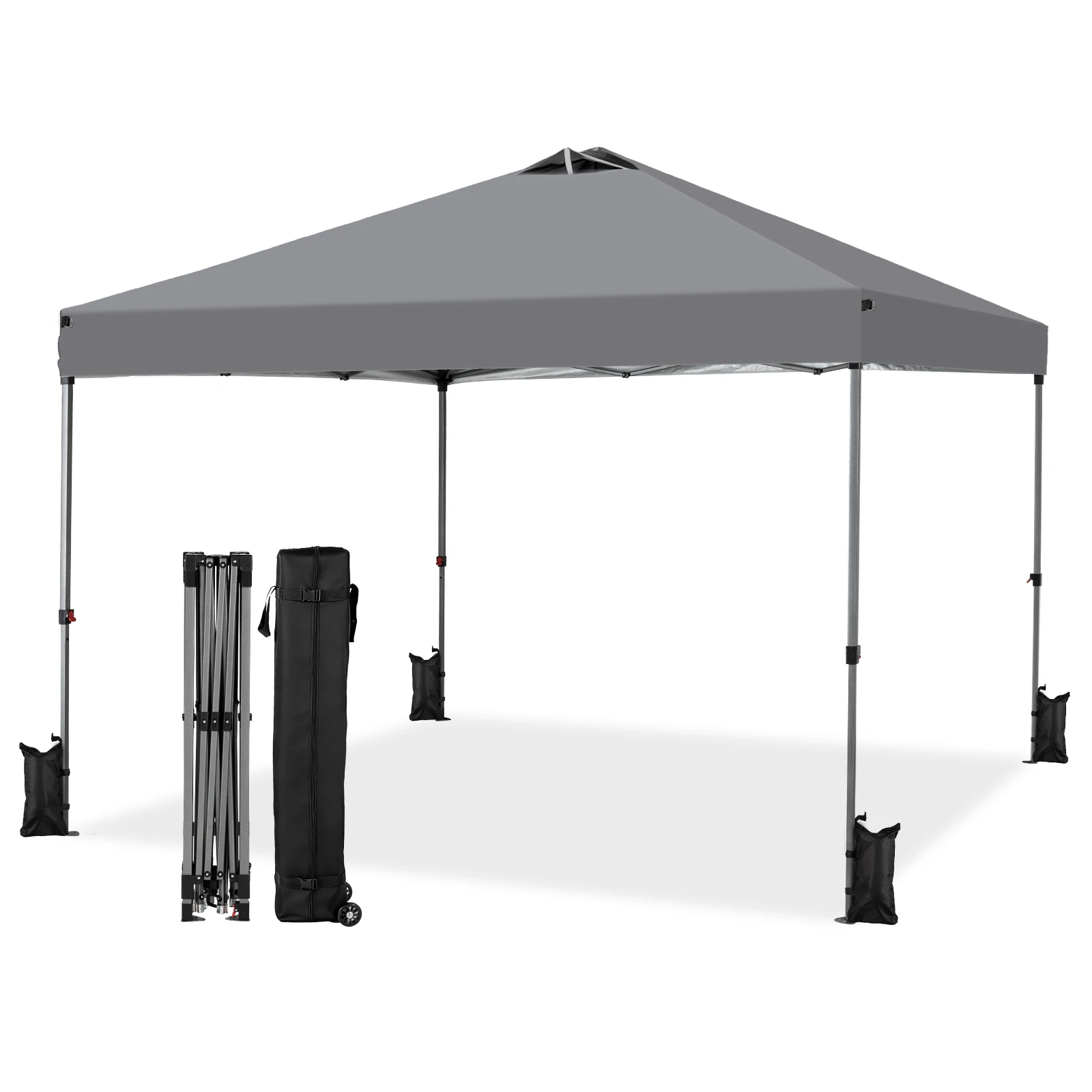 canopy frame and structure detail
