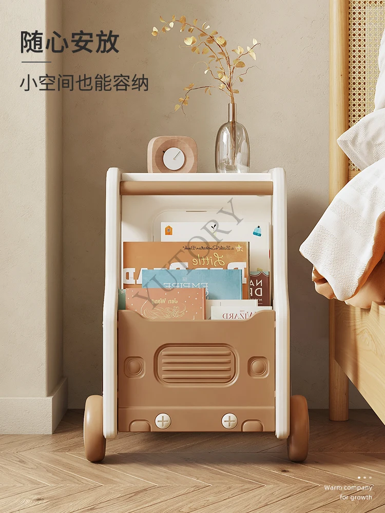 Bedroom bedside table, snack storage cabinet, children's bookshelf, baby toy shelf