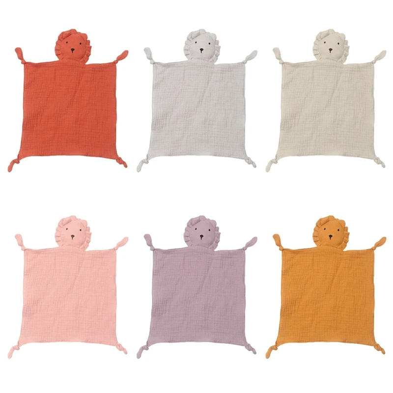 

Muslin TowelAppease Towel Comfort Sleeping Cuddling Soft Gauze Bibs Teether Bibs