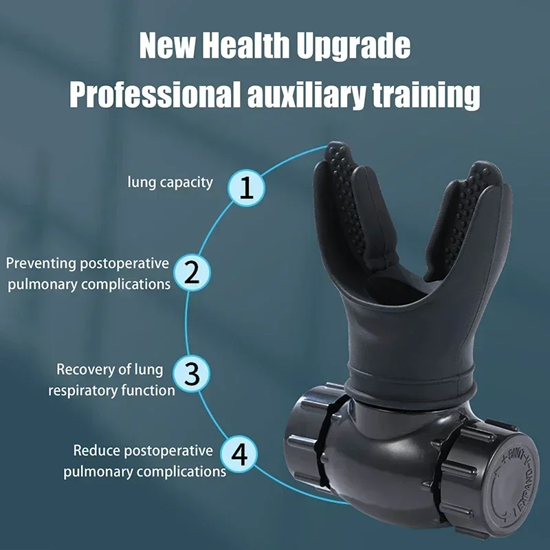 Physiotherapy Rehabilitation Respiratory Trainer Portable Exercise Equipment for Heart and Lungs Sport Muscle Training breathing exerciser breathing trainer muscle trainer
