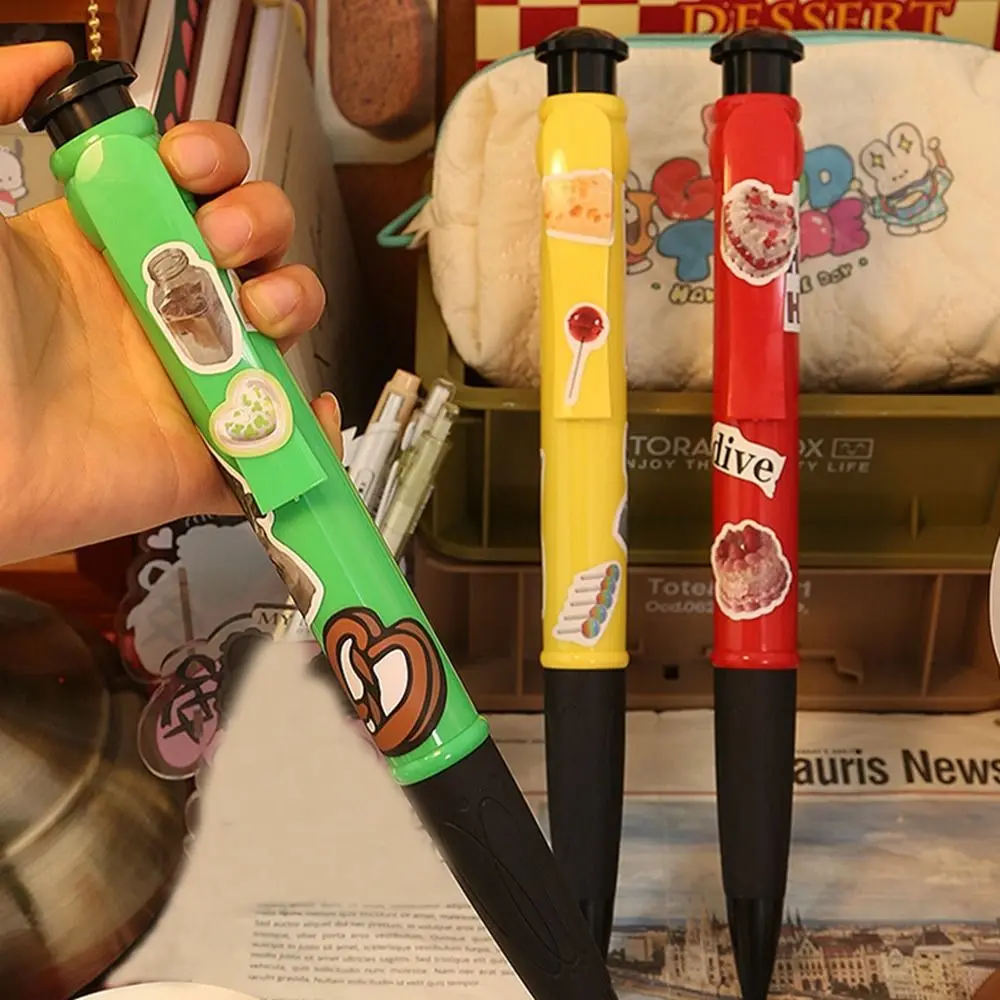 Neuer hochwertiger großer Kugelschreiber aus Kunststoff, lustiges Geschenk, Neuheit, Oversize-Schreibstift, kreativer großer, riesiger Neutralstift, Schreibwaren – Detail 13