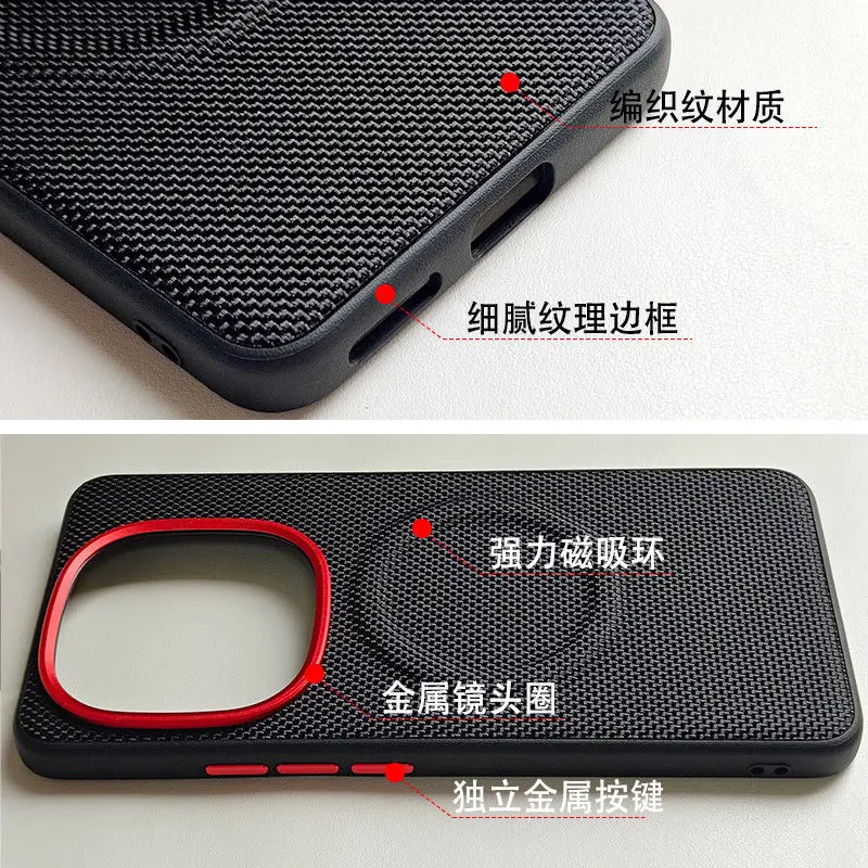 For IQOO Z10 Turbo Pro Case Luxury PU Leather Magnetic Wireless