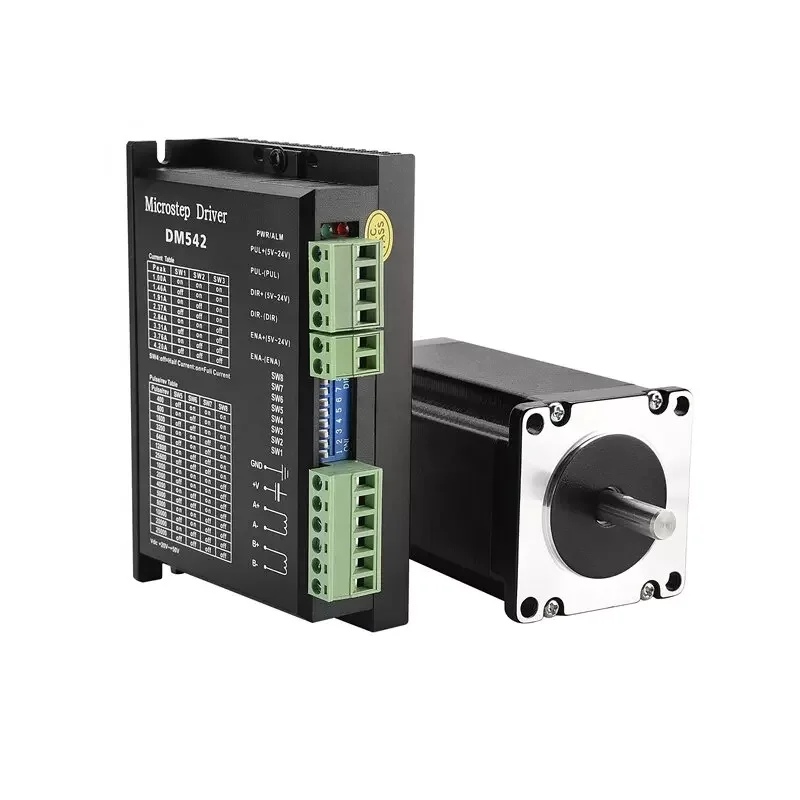 

Шаговый двигатель nema 23 с драйвером TB6600 DM542 DM556 DMA860H
