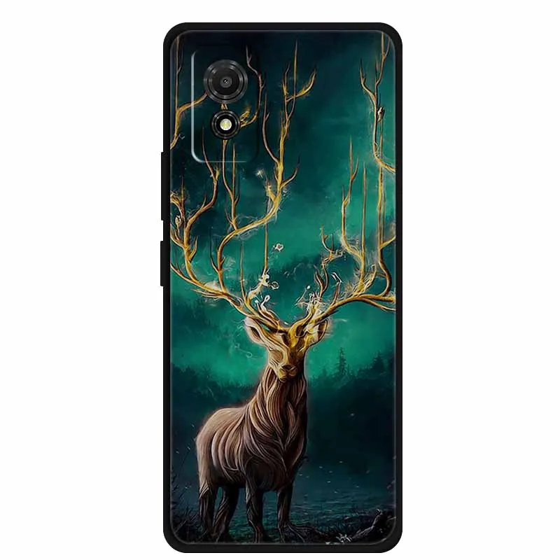 Animal-Themed Soft Silicone Phone Case - Durable Back Cover Protector Bumper