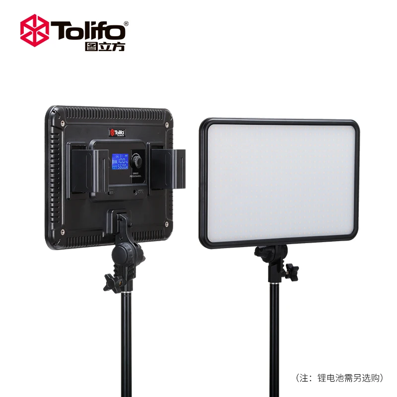 

Tolifo Wholesale Small High Power 60W Photography Camera Fill Lighting Studio LED Video Panel Light PT-F60B