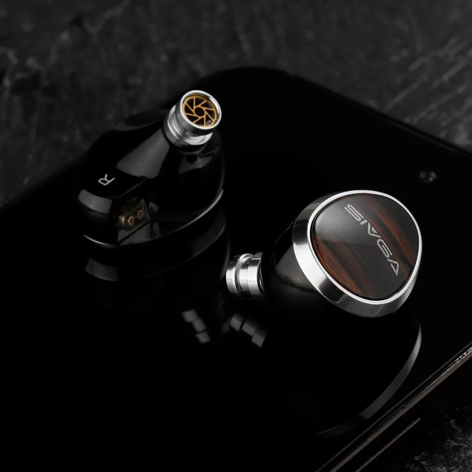 SIVGA Nightingale　　＋ イヤーピース２種 SIVGA Nightingale Hi-fi 有線 平面駆動型ドライバー インイヤー