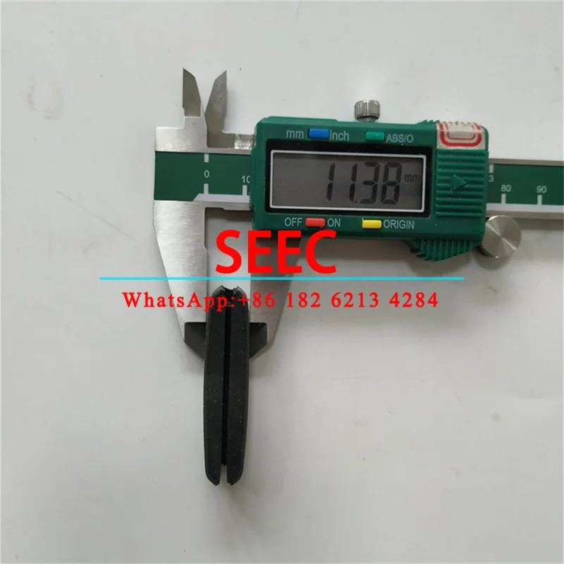SEEC Elevator Landing Door Slider Basement Black L50mm W11mm H12mm 50*12 mm
