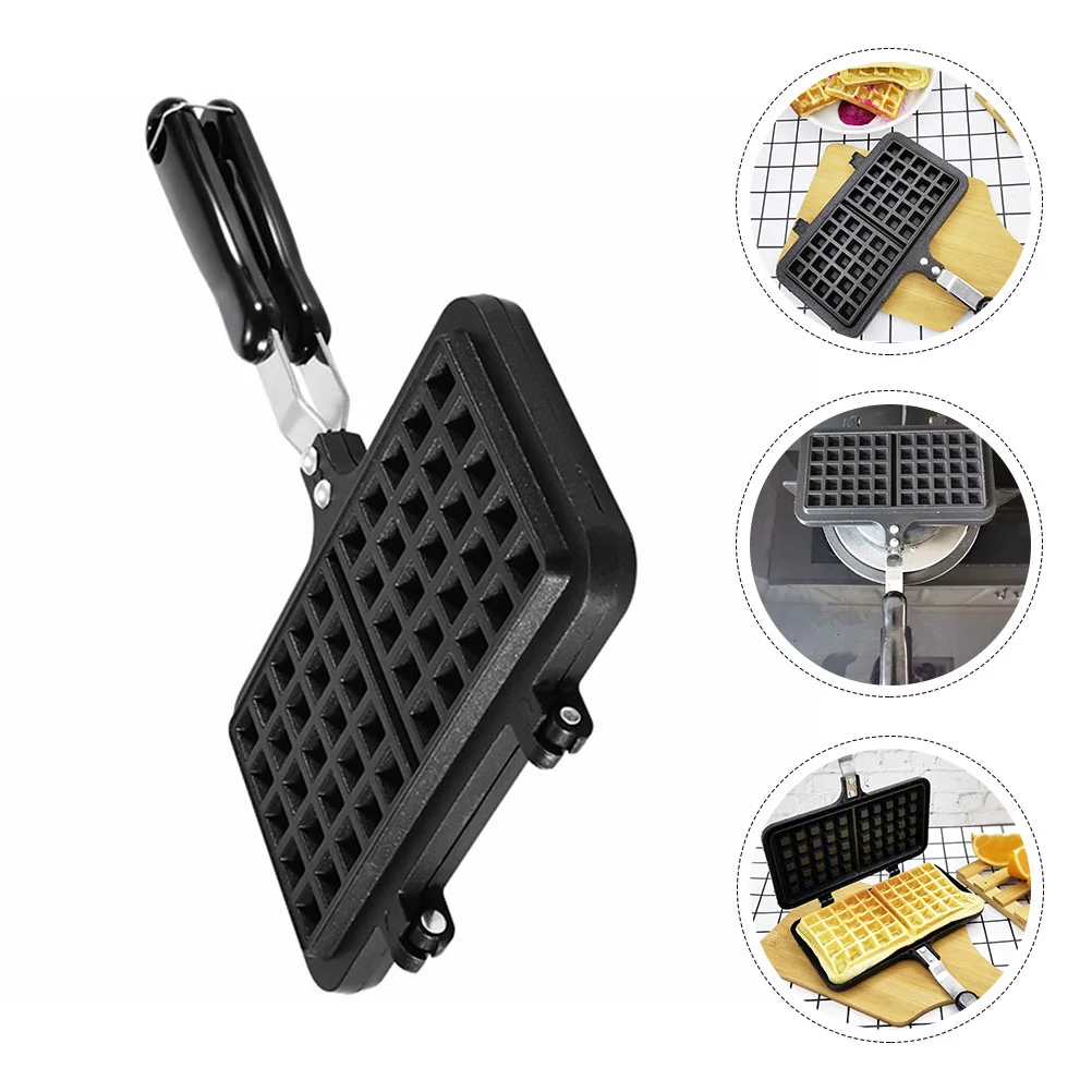 

Waffle Maker Mold Mould Lattice Bread Non-stick for Creative Cake DIY Waffles Baking Tool Child