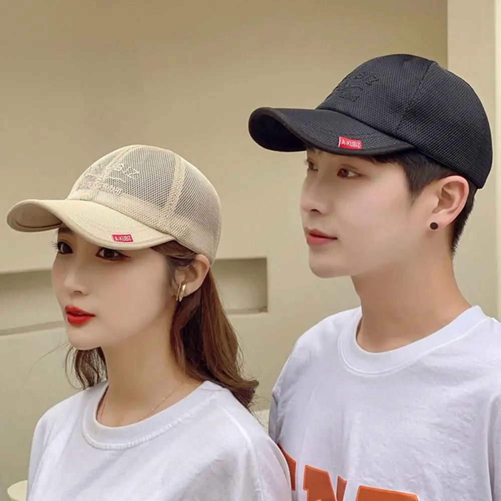 남녀공용 통기성 자외선 차단 모자, 자외선 차단 모자, 풀 메쉬 모자, 야구 모자, 여름 패션