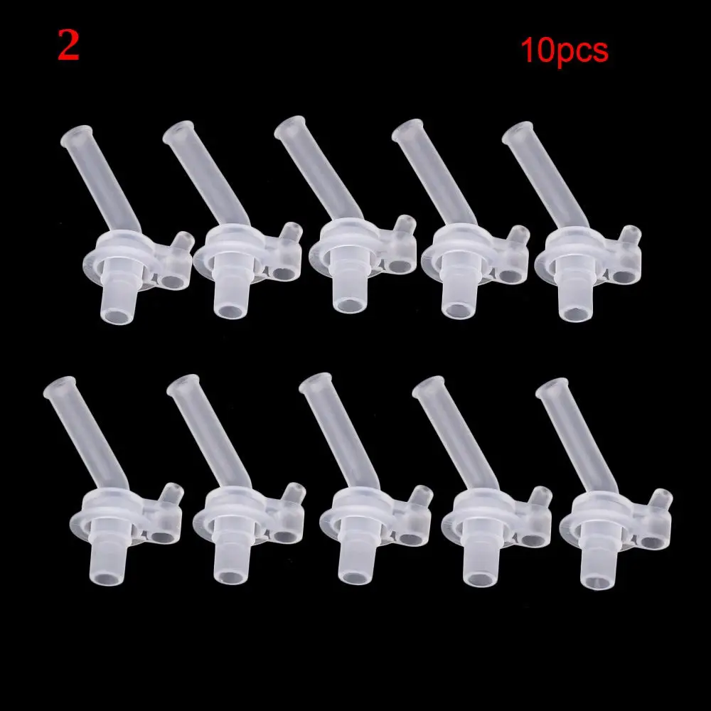 10pcs Food Grade Nozzle Replacement Straws Bottle Cup Mouth Water CUP Straw Liquid Silicone Sippy  Feeding Accessories