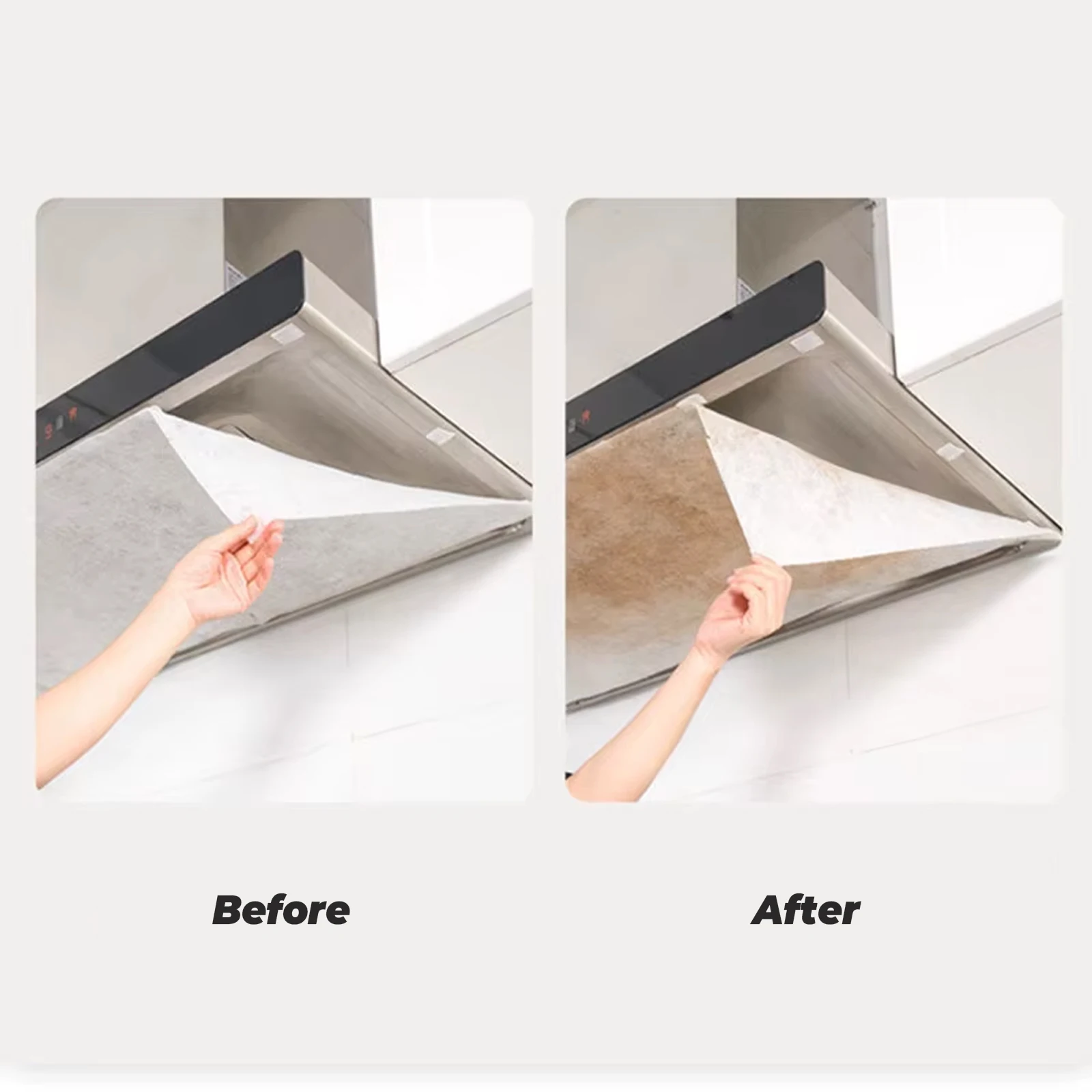 5M/10M Disposable Hood Oil Filter Paper Non-woven Cooker Hood Extractor Fan Filter Kitchen Grease Anti Oil Cotton
