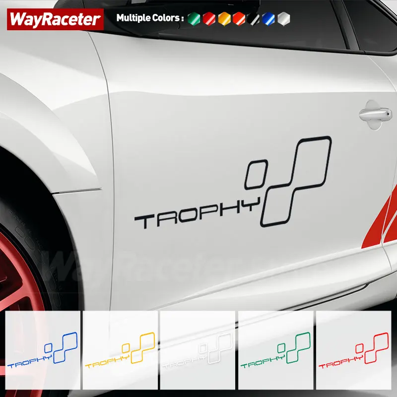1 Pc Riflettente Car Door Side Body Grafica Decalcomania In Vinile Per Renault Clio Cup Sport Rs Line Megane Trophy 2 3 4 5 Accessori