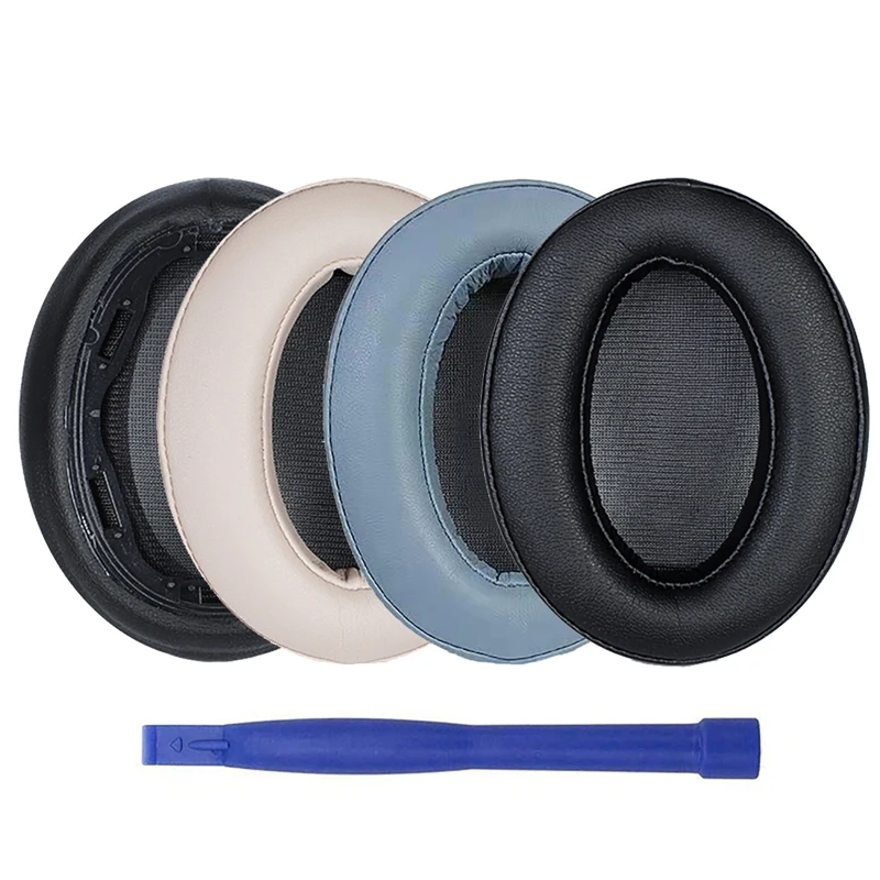 

Leather Earpads Ear Cushions for WH H910N Headset Sleeves Repairing Parts