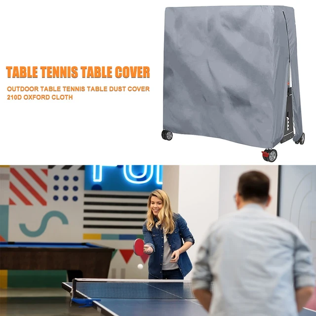 Housse De Protection De Table De Ping-pong Pliante, Imperméable Et  Anti-âge, En Tissu Oxford 210d, Avec Fermeture Éclair, Pour L'extérieur -  Tout Usage Couvre - AliExpress