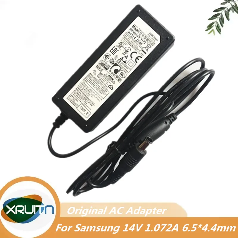 

Genuine for Samsung 14V 1.072A AC Adapter Charger S19C150B Monitor Power Supply A1514-EPN A1514_DSM A1514-DSM S19F350HN S19A300B