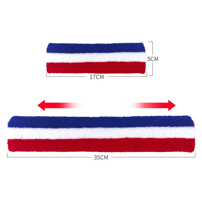 1PCS Fitness Running Cycling Sweatband for Men Women
