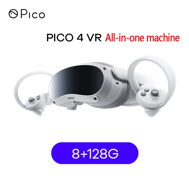 Pico 4 Global Version VR Glasses 3D 4K Display Pico4 VR (8 128G