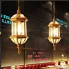 Europe Outdoor Pendant Lights Retro Corridor Restaurant Hanging Lamp Lighting Hotel Community Balcony Parlor Decorat Luminaria 1