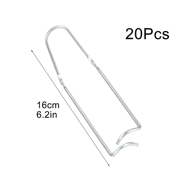 Növénytámogató Klipek Összekötő Csatok Üvegházhatású Épület 11 Mm*11 Mm 16 Mm*16 20 Mm*20 8 Mm*8 Horganyzott Ezüst - Image 4