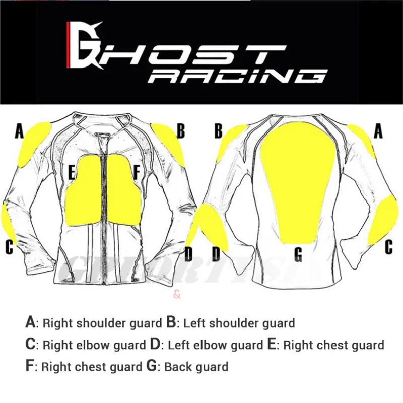 Motorcycle Riding Armor Clothes Moto Body Armor Motocross Jacket Protective Pants Men