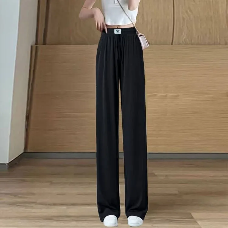 No pocket mark ice silk black