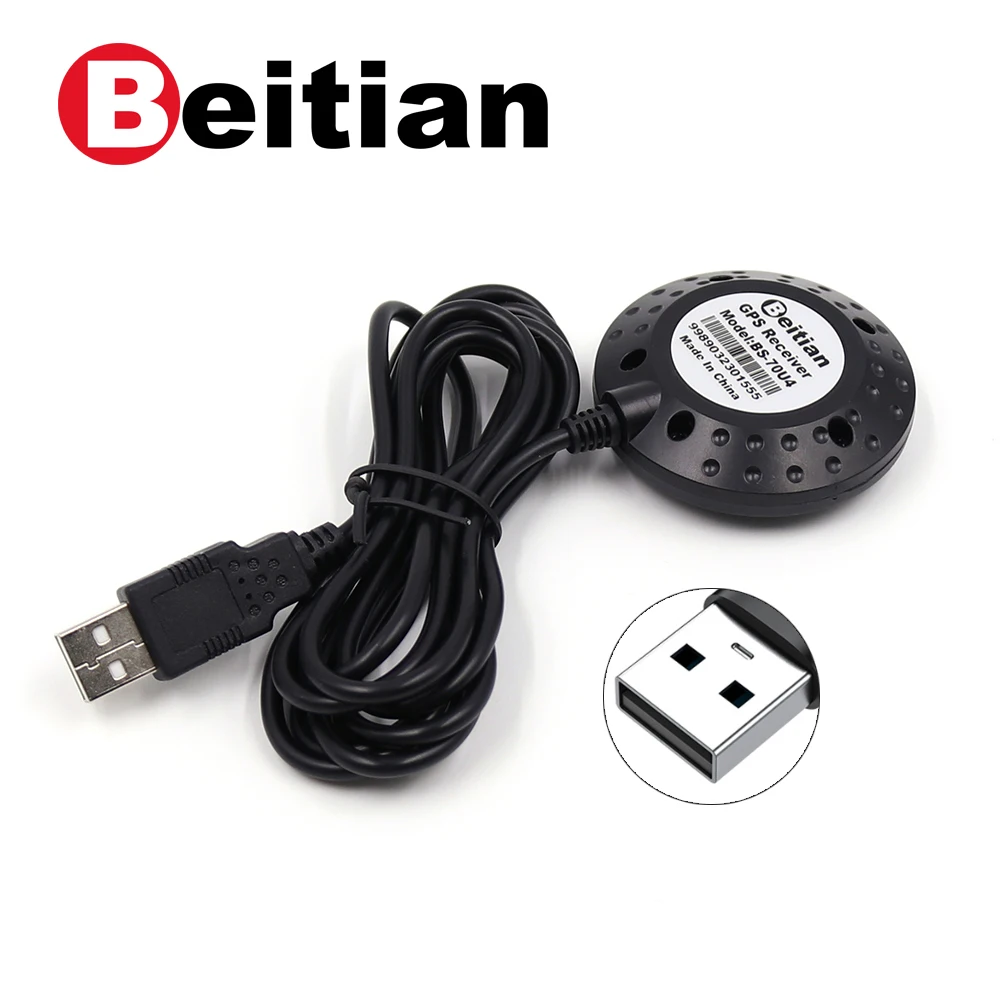 Beitian USB GPS receiver 5V 4800bps PL2303 replace GR 213 BU 353S4 BS