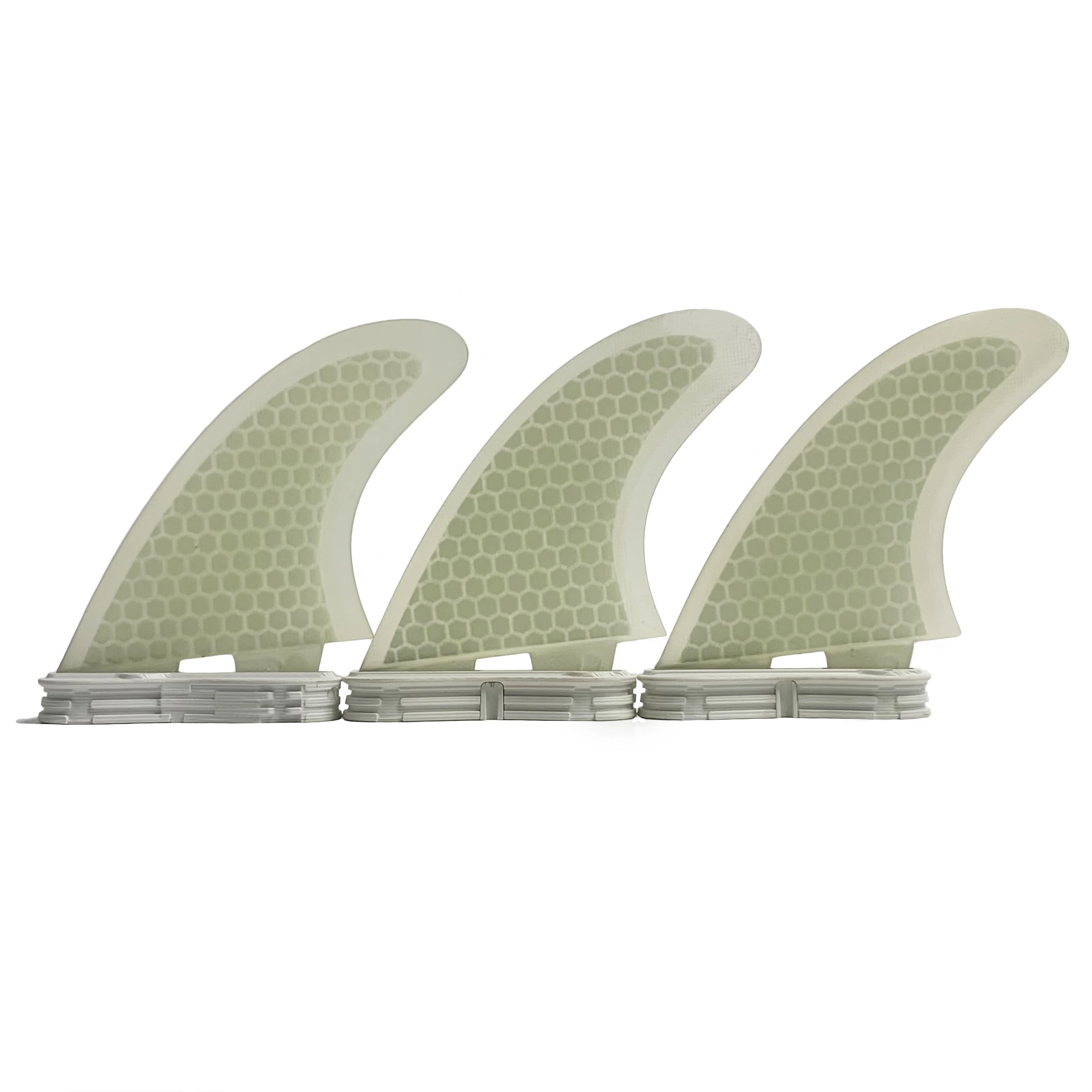 3pc/set G7 size Double Tabs 2 Surfboard Fin Twin Tabs II Base Fiberglass Fins