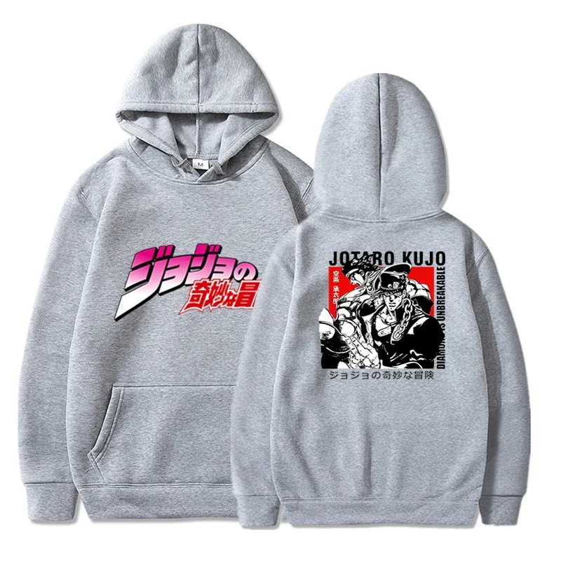 

Jojo's Bizarre Adventure Anime Hoodie Hiphop Streetwear Women Oversized Sweatshirt Trendy Tracksuit Men Female Y2k Tops Hoody