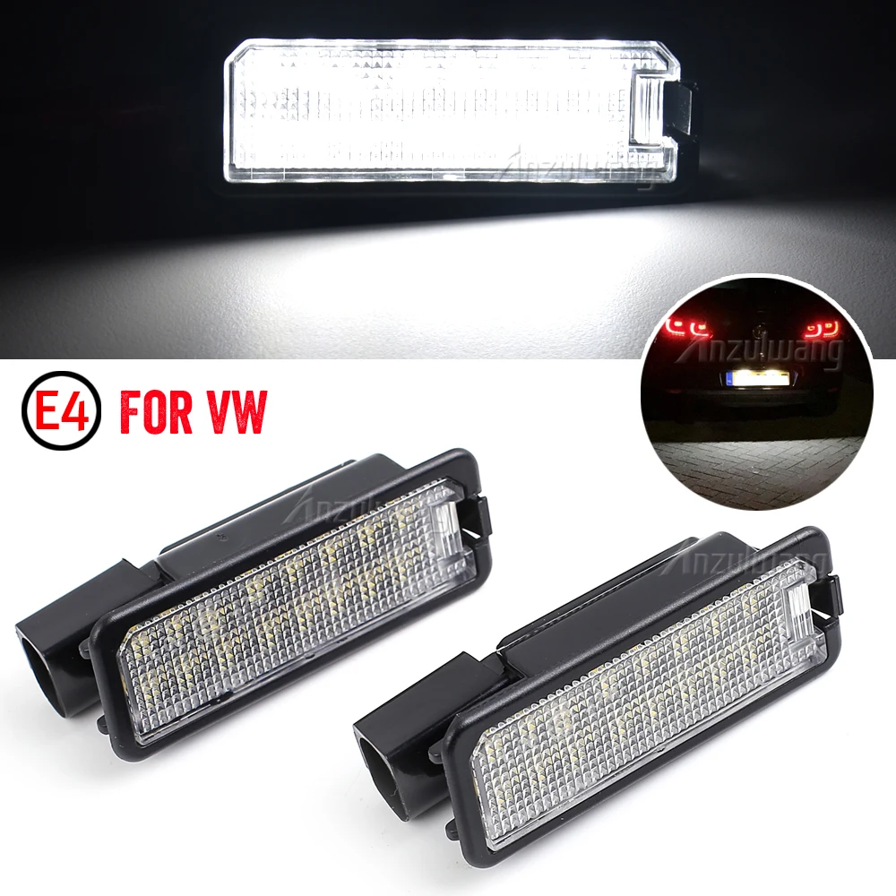 2PcsCarLEDLicensePlateLights12VWorkingLampReplacementCar