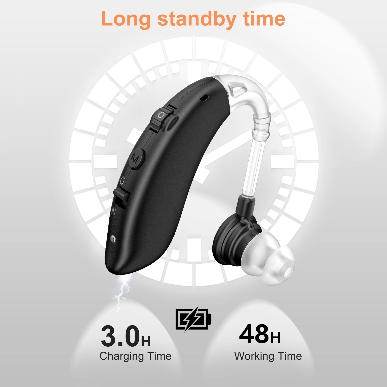 Invisible Sound Amplifiers BTE Deaf The Listening Hearing Amplifiers  Portable Elderly  Hearing Amplifiers 3