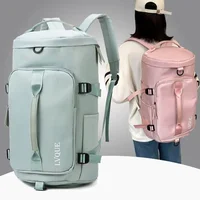 Large Capacity Backpack Travel Sports Gym Bag Ladies Yoga Luggage Bags Multifunction Crossbody Waterproof Hand Luggage Package 1