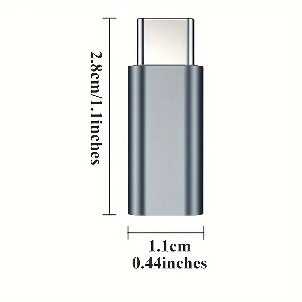 아이폰용 USB C 어댑터, 삼성 젠더 체인저 어댑터, 충전 데이터 변속기, C타입 충전기 커넥터 케이블