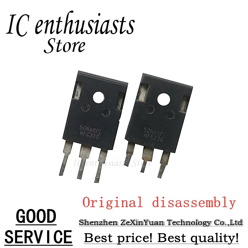 

5PCS 10PCS 50N60FL 50N60FL2 TO-247 Original disassembly