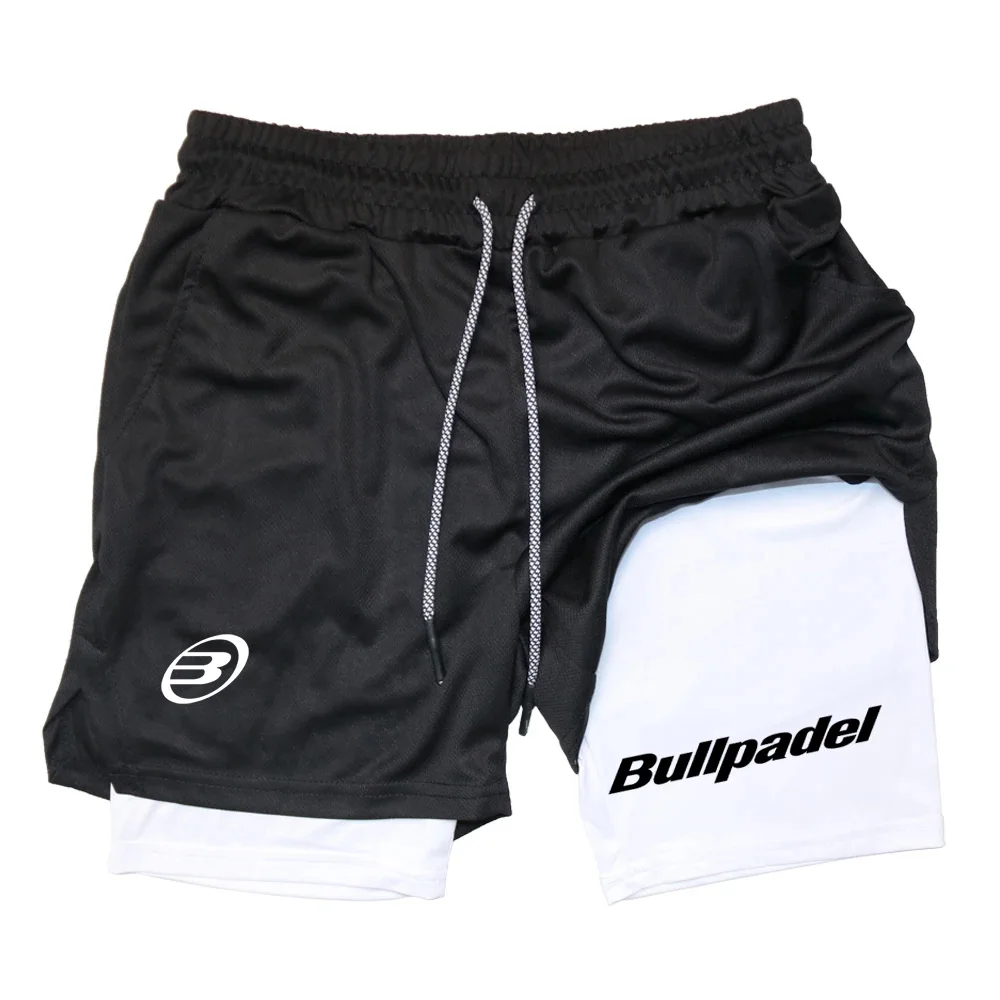 Men's Breathable Padel Sports Shorts, Badminton Tennis Shorts, Outdoor Running Sportswear, Quick Dry, Summer, New 5