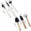 3pcs Mini Durable Spade Shovel Rake for Plant Potted Flowers Seedlings Loose Soil Erramientas Bonsai for Little Hands Light Use 2