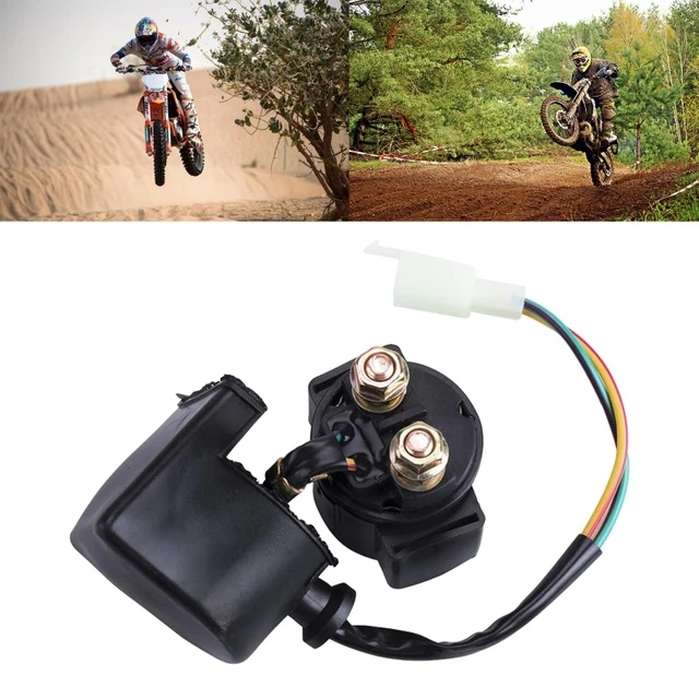 Dirt Bike 250cc Starter Solenoid Relay For 4-Stroke GY6 Engine