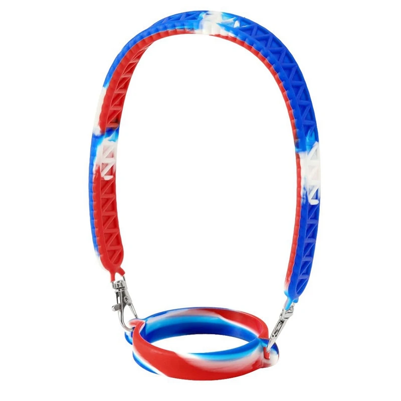 

Ручка для бутылки с водой подходит для бутылок 8-40 унций, силиконовая ручка для бутылки с водой, эластичные Прочные Ремни для переноски бутылки с водой